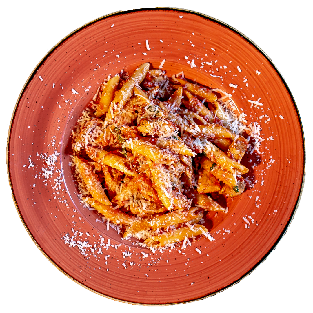 Penne Con Pollo cu sos marinara